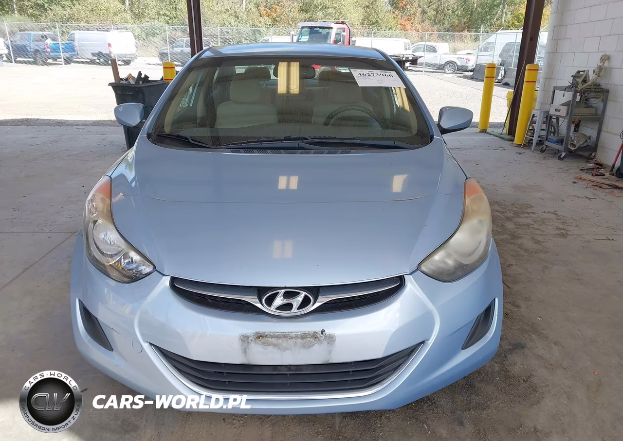 2013 Hyundai Elantra Gls VIN:KMHDH4AE9DU539089 - 12