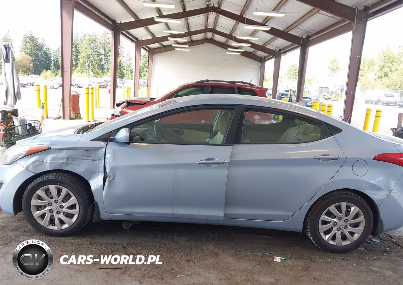 2013 Hyundai Elantra Gls VIN:KMHDH4AE9DU539089 - 14