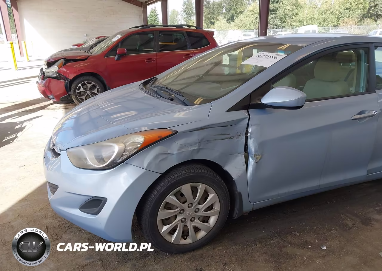 2013 Hyundai Elantra Gls VIN:KMHDH4AE9DU539089 - 6
