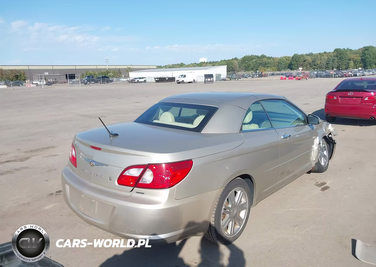 2008 Chrysler Sebring Limited VIN:1C3LC65M48N148058 - 4