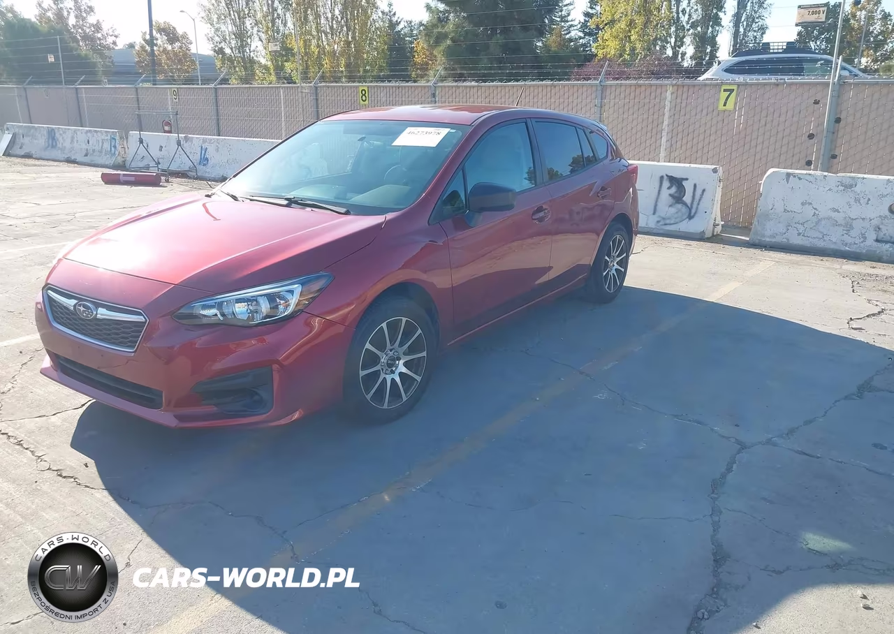 2018 Subaru Impreza 2.0I VIN:4S3GTAA64J3717435 - 2