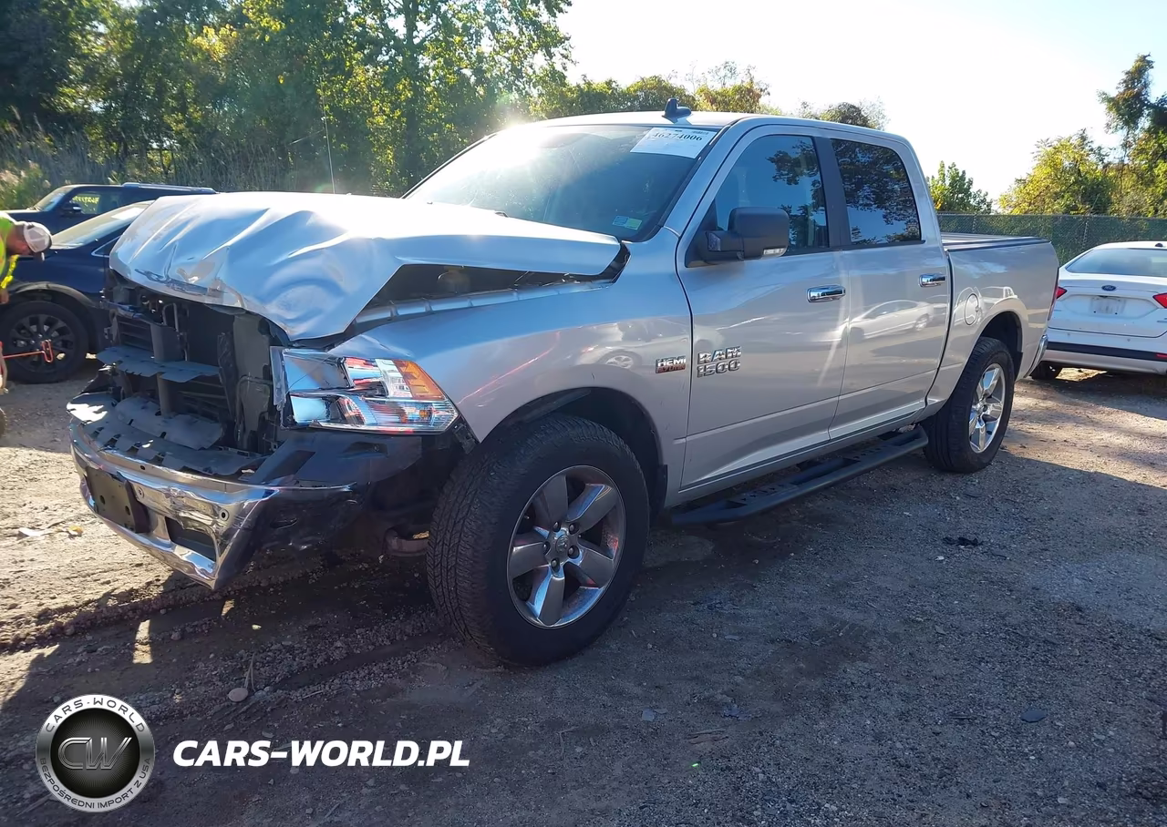 2017 Ram 1500 Big Horn 4X4 5'7 Box VIN:3C6RR7LT2HG790718 - 2