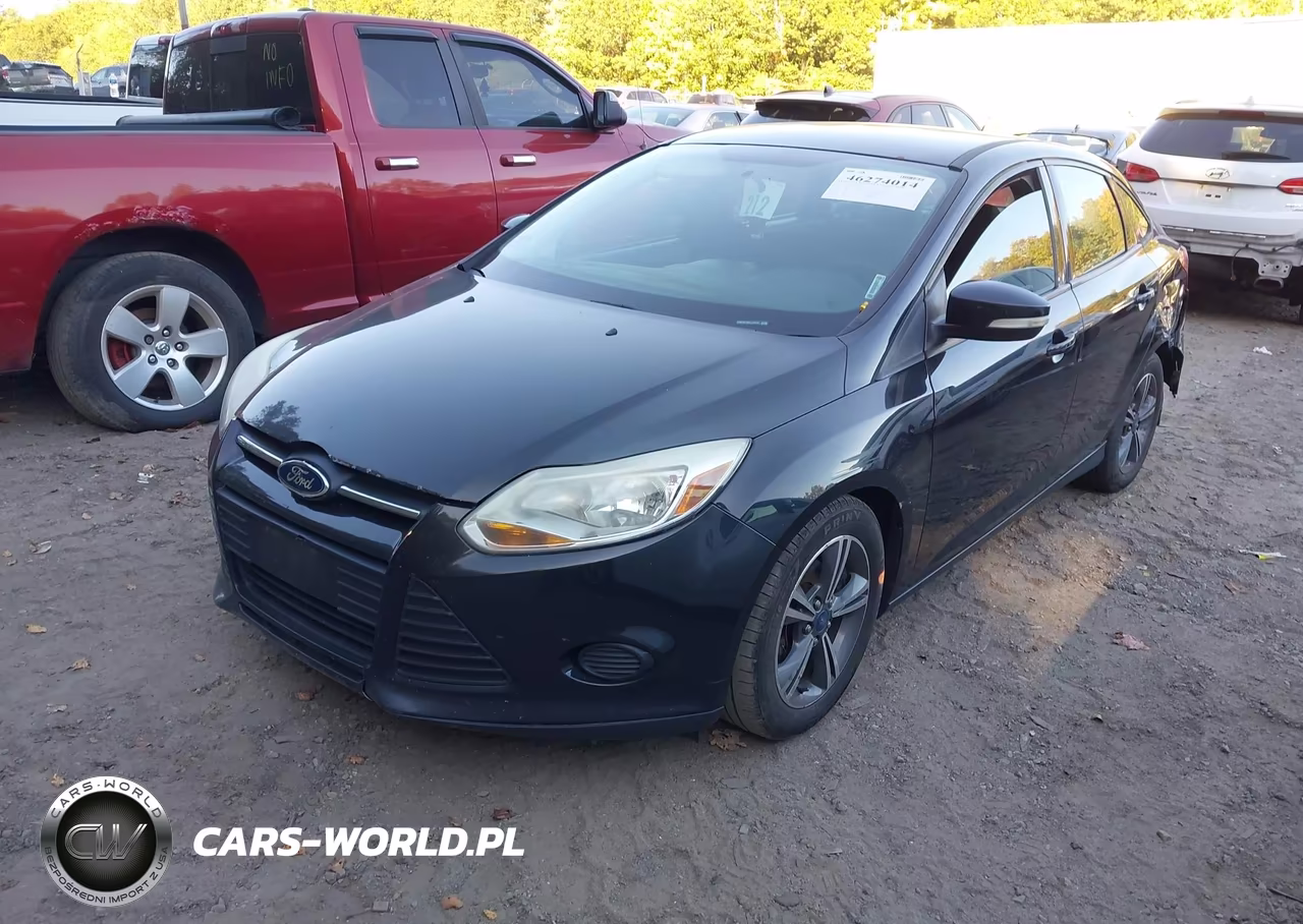 2014 Ford Focus Se VIN:1FADP3F28EL178242 - 2