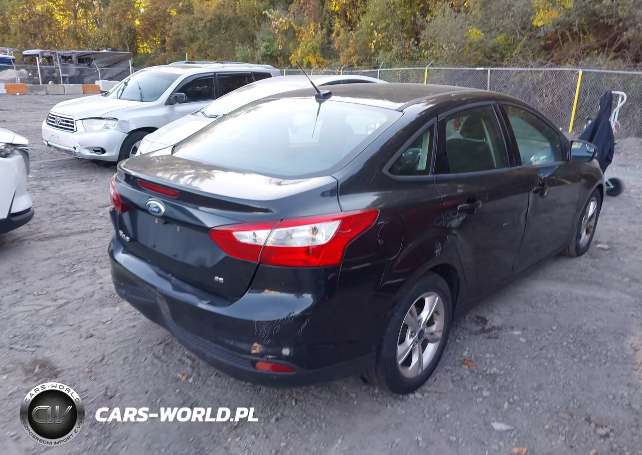 2014 Ford Focus Se VIN:1FADP3F28EL178242 - 4