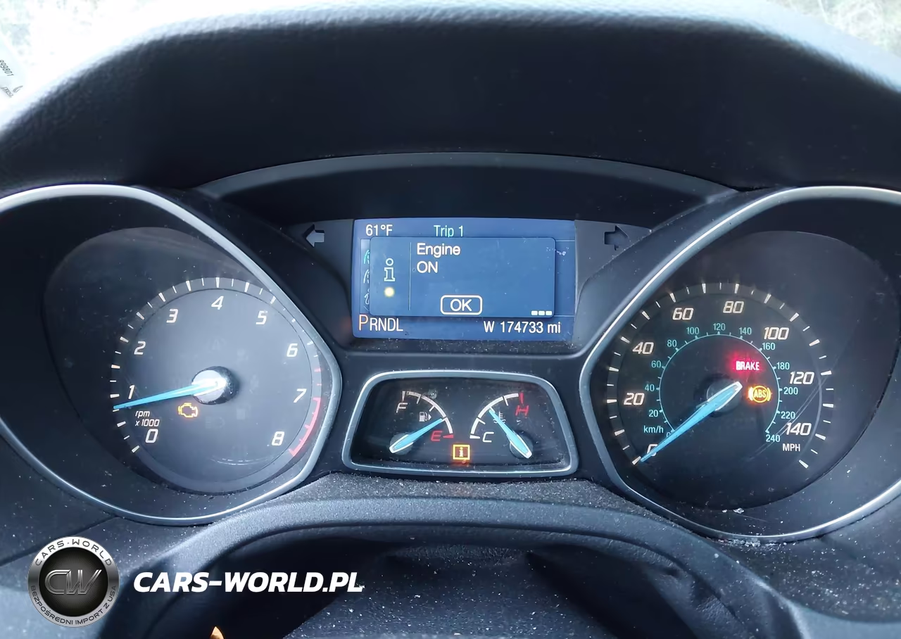 2014 Ford Focus Se VIN:1FADP3F28EL178242 - 7
