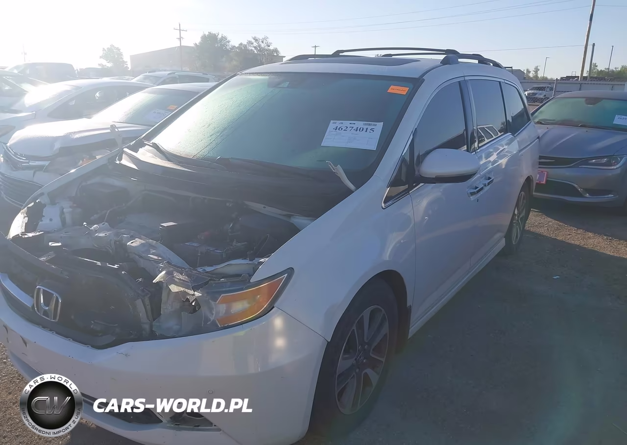 2015 Honda Odyssey Touring-Touring Elite VIN:5FNRL5H98FB059323 - 2