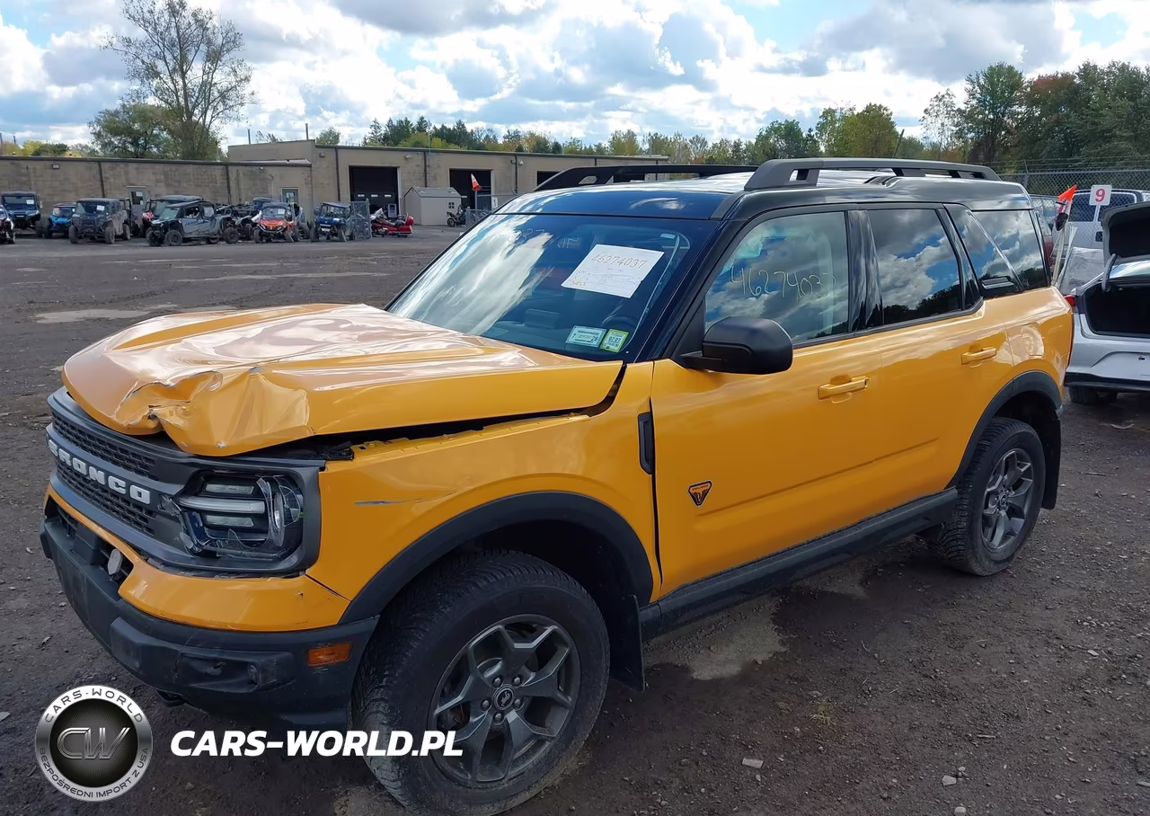 2021 Ford Bronco Sport Badlands VIN:3FMCR9D91MRA77798 - 2