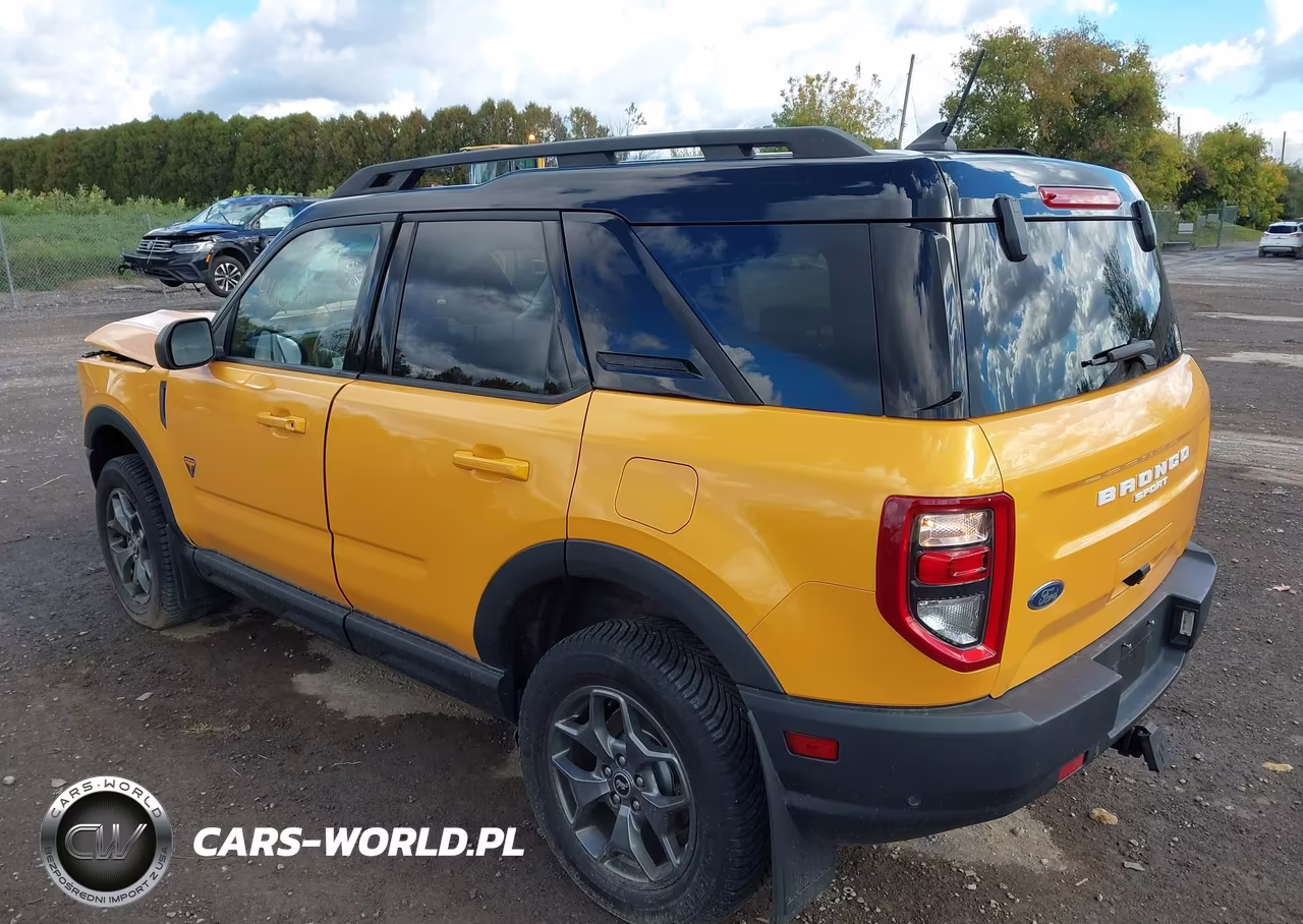 2021 Ford Bronco Sport Badlands VIN:3FMCR9D91MRA77798 - 3
