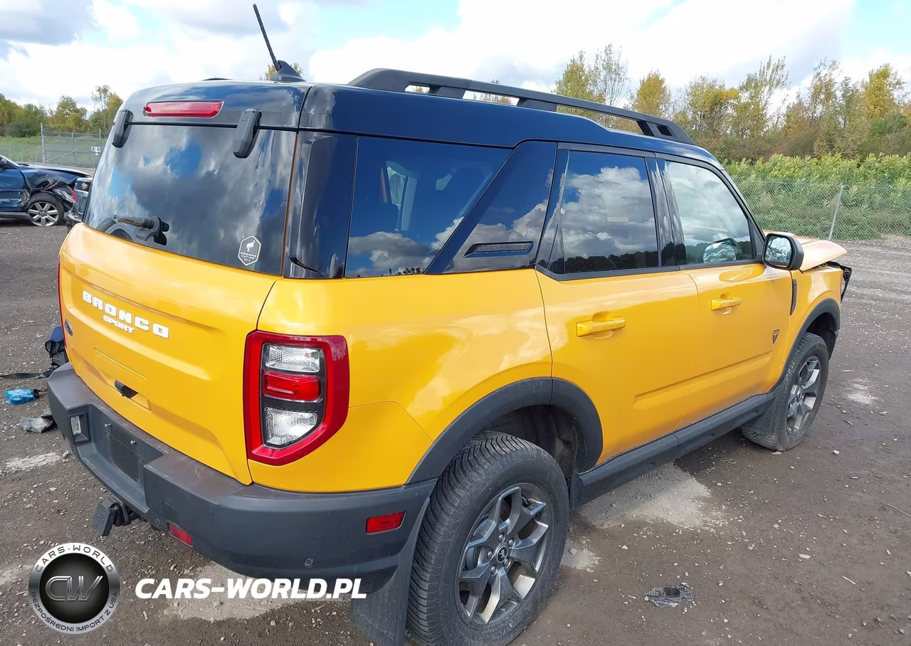 2021 Ford Bronco Sport Badlands VIN:3FMCR9D91MRA77798 - 4