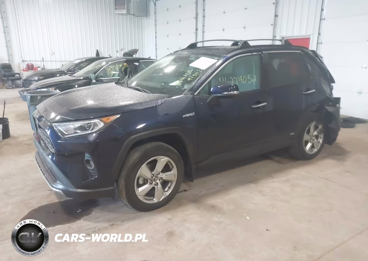2019 Toyota Rav4 Hybrid Limited VIN:2T3DWRFV2KW021938 - 2