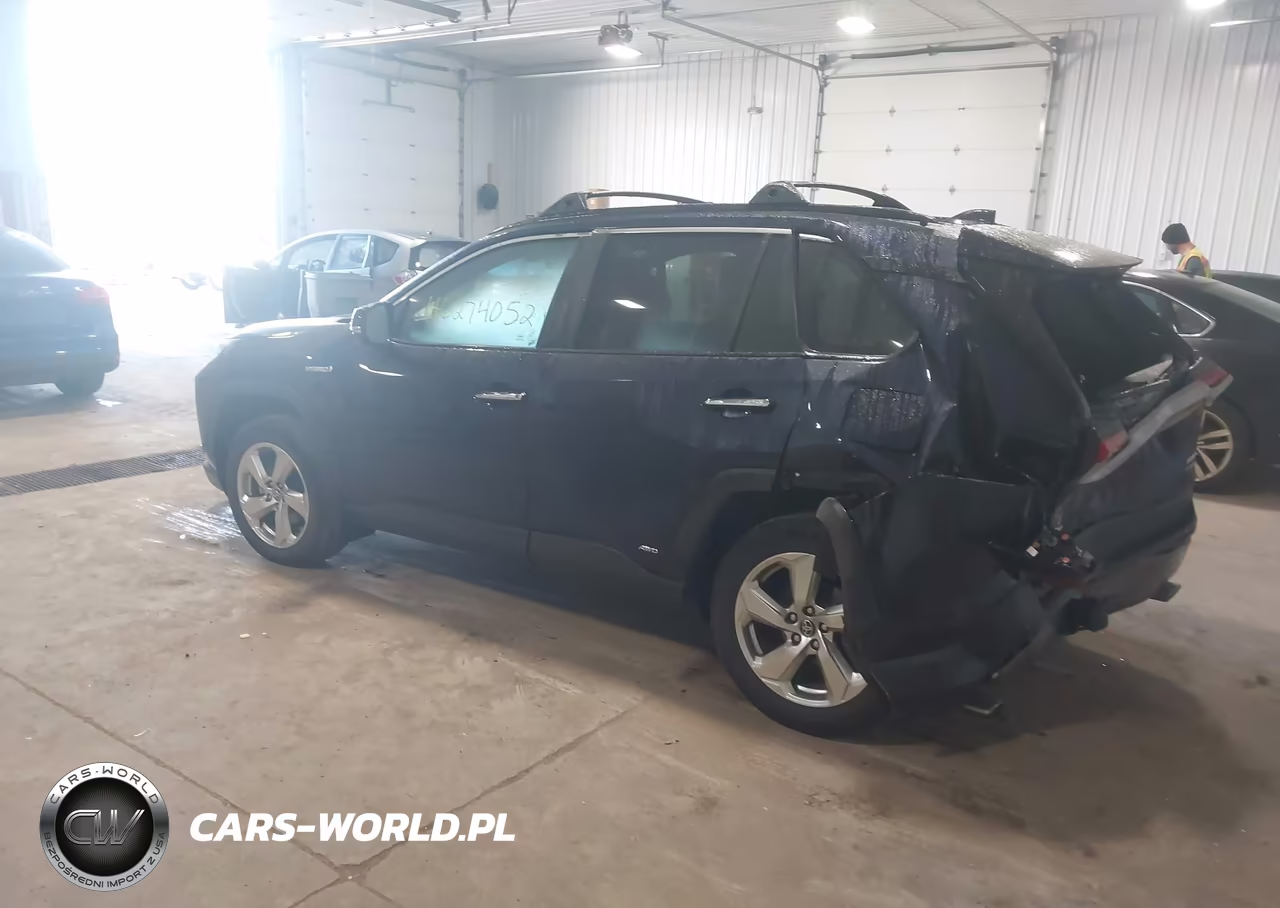 2019 Toyota Rav4 Hybrid Limited VIN:2T3DWRFV2KW021938 - 3