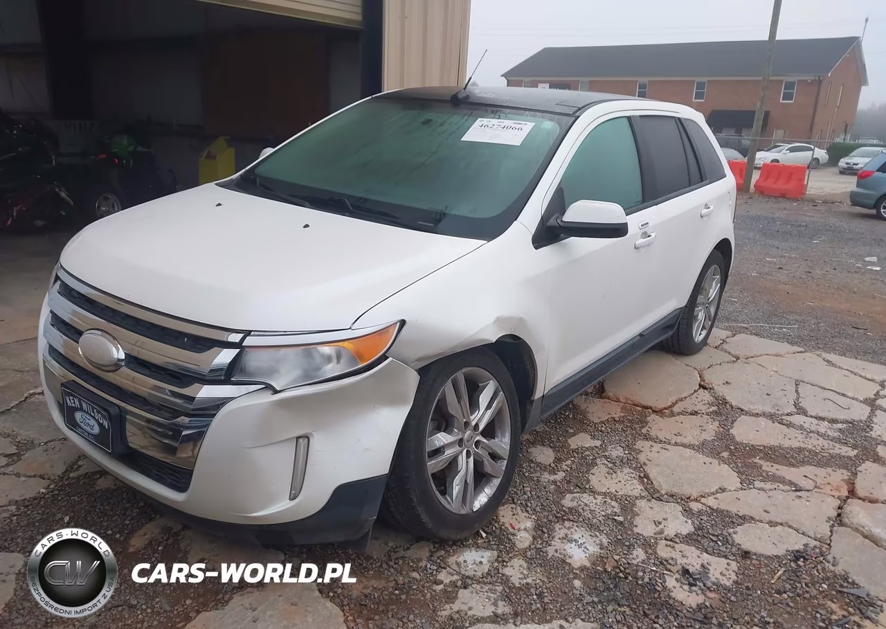 2012 Ford Edge Sel VIN:2FMDK3J92CBA87246 - 2