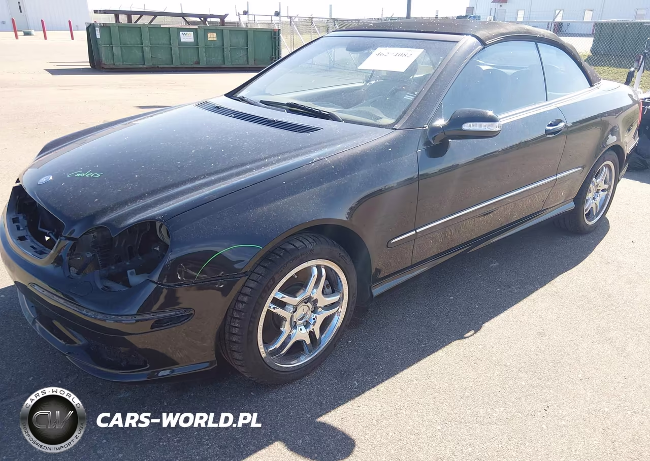 2004 Mercedes-Benz Clk 500 VIN:WDBTK75G24T007492 - 2