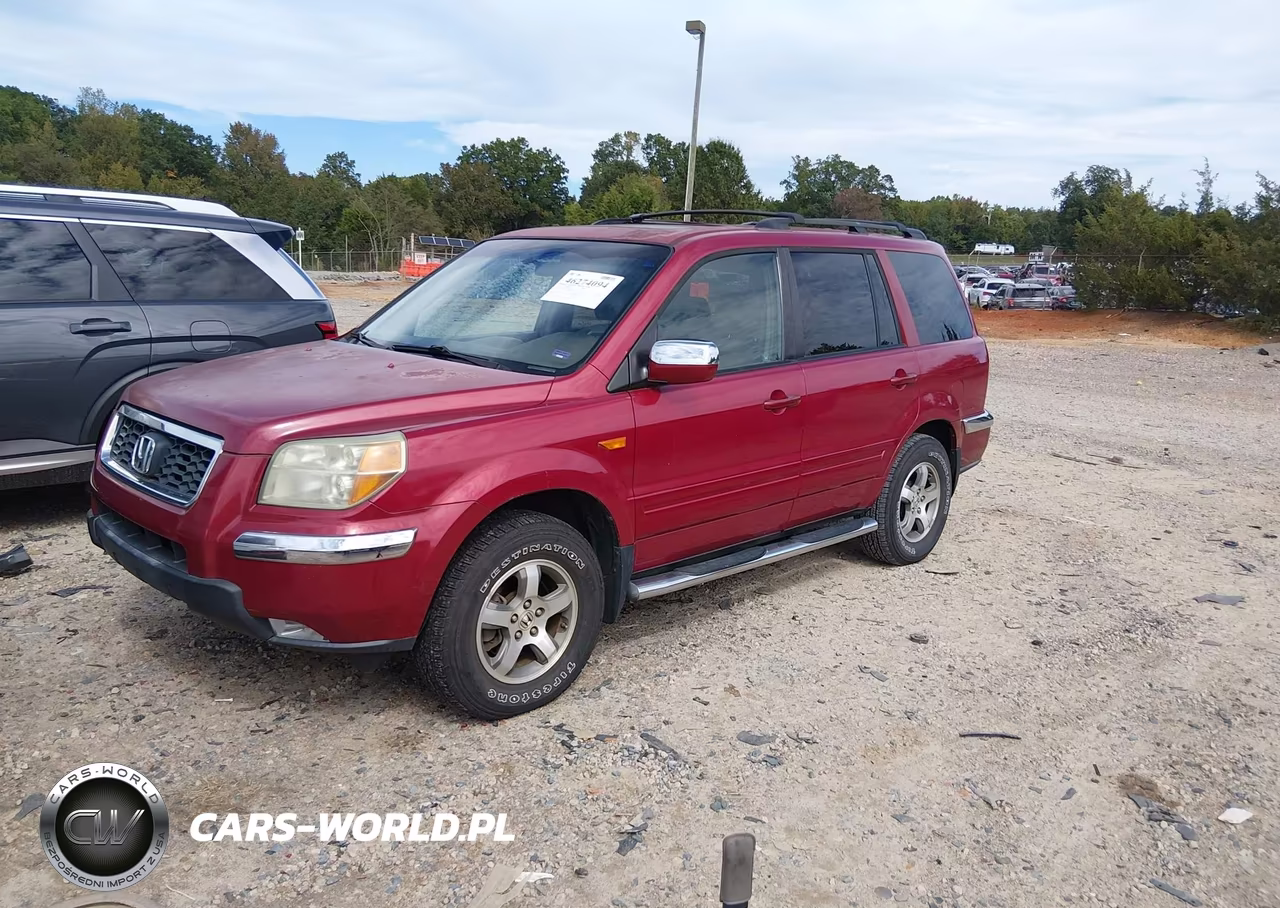 2006 Honda Pilot Ex-L VIN:5FNYF18726B024979 - 2