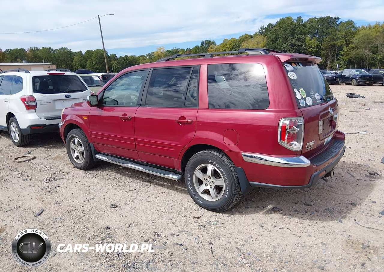 2006 Honda Pilot Ex-L VIN:5FNYF18726B024979 - 3