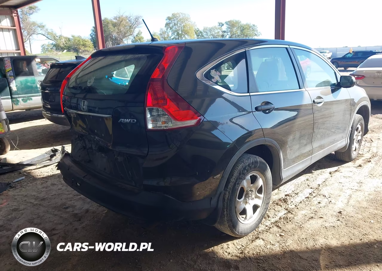 2013 Honda Cr-V Lx VIN:5J6RM4H35DL007221 - 4