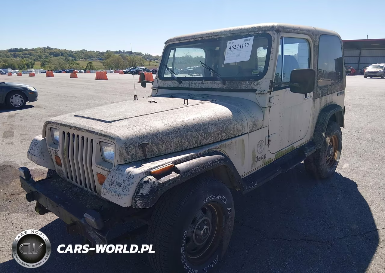 1989 Jeep Wrangler - Yj Sahara VIN:2J4FY49T1KJ130104 - 2