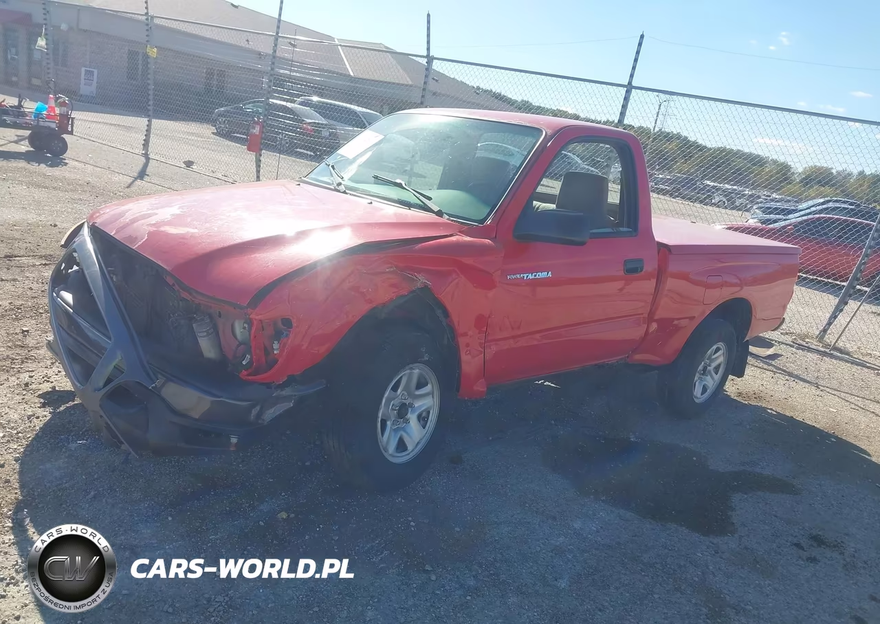2001 Toyota Tacoma VIN:5TENL42N01Z876288 - 2