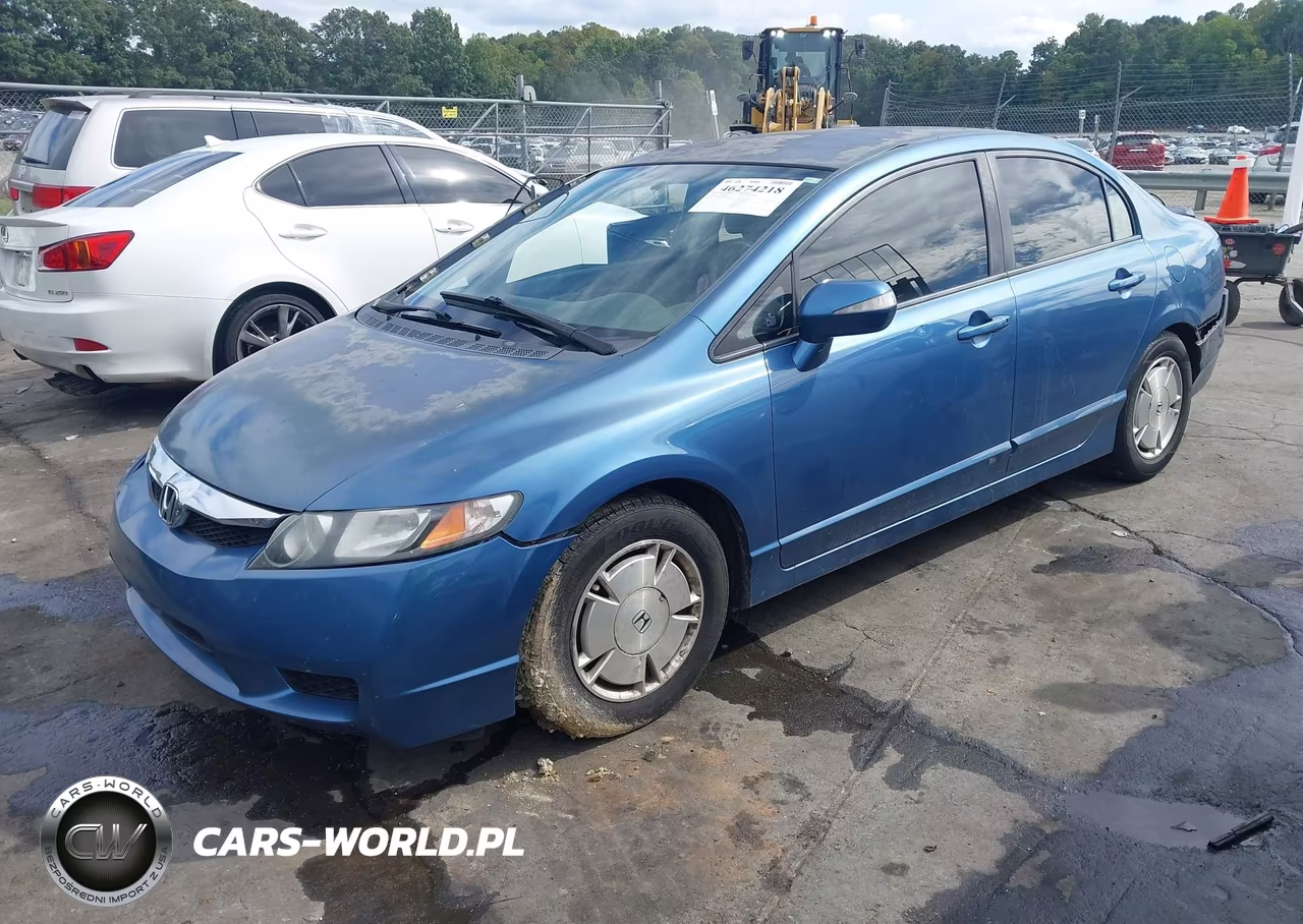 2009 Honda Civic Hybrid VIN:JHMFA36249S014436 - 2