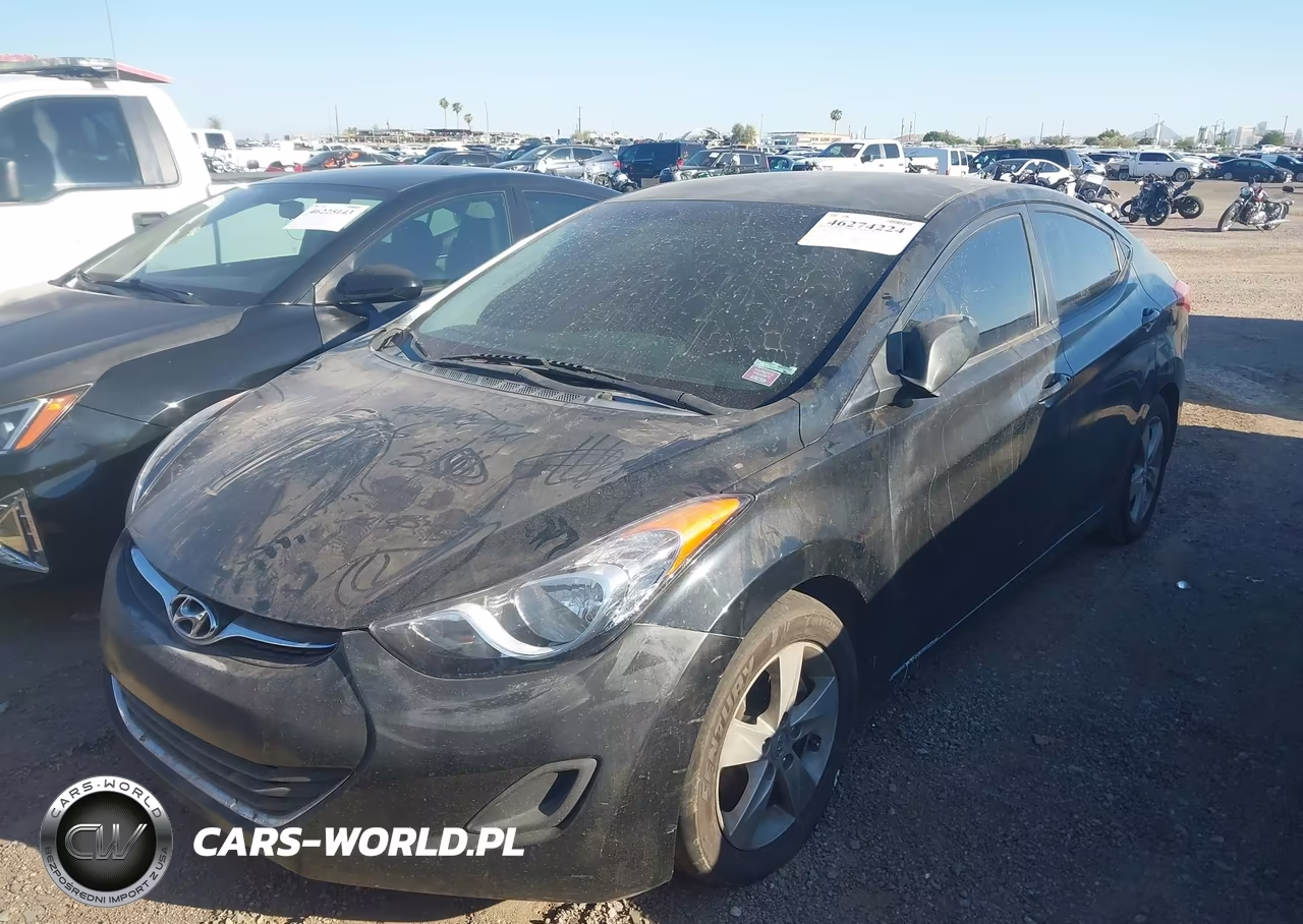 2011 Hyundai Elantra Gls (Ulsan Plant) VIN:KMHDH4AEXBU154900 - 2