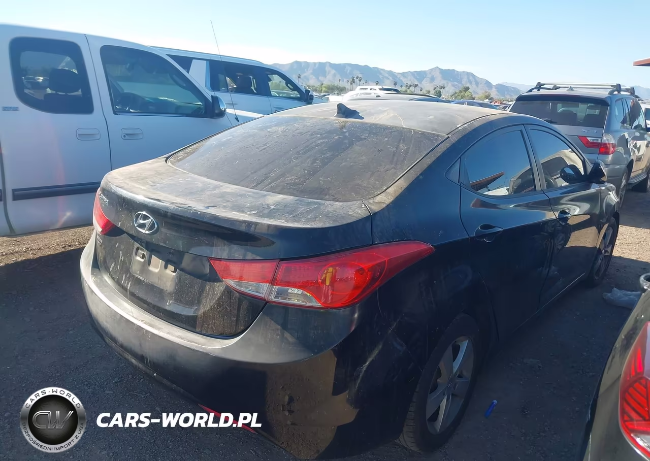 2011 Hyundai Elantra Gls (Ulsan Plant) VIN:KMHDH4AEXBU154900 - 4