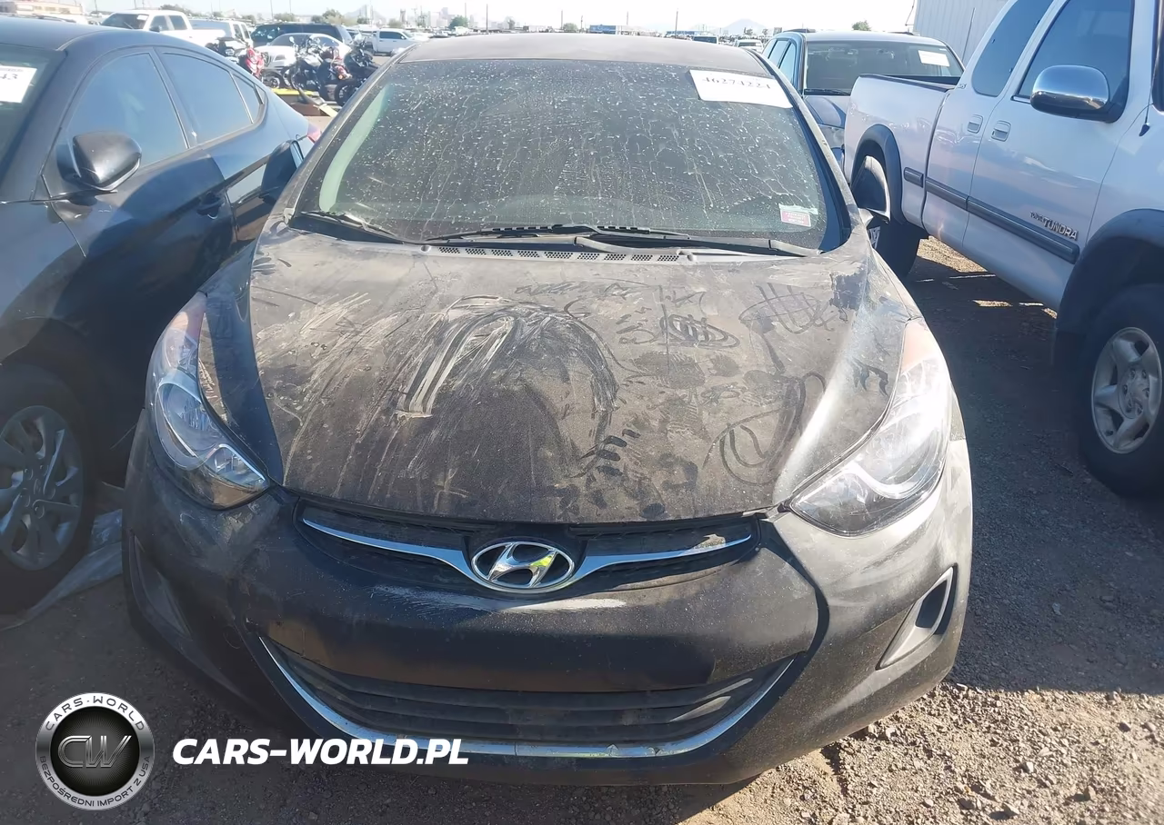 2011 Hyundai Elantra Gls (Ulsan Plant) VIN:KMHDH4AEXBU154900 - 6