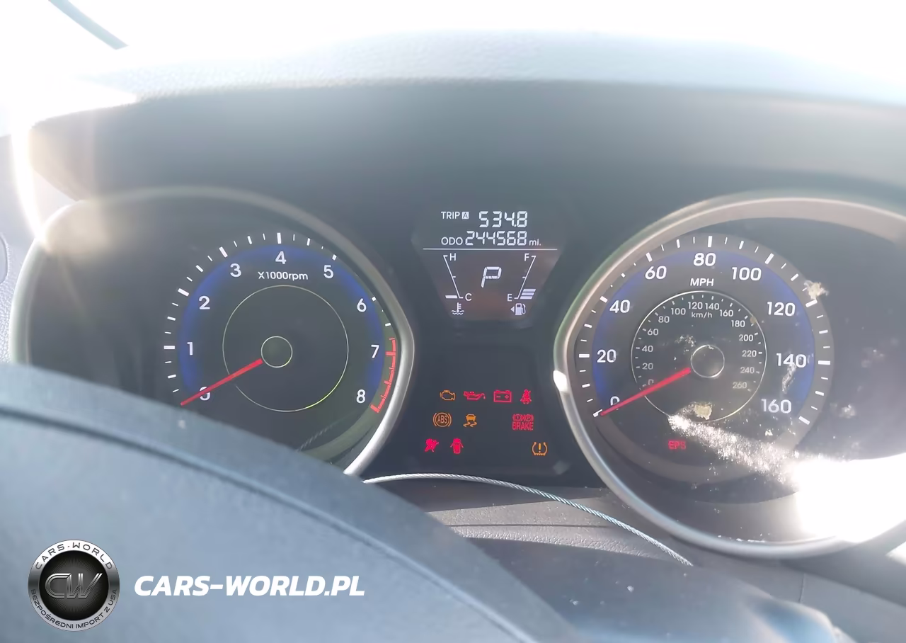 2011 Hyundai Elantra Gls (Ulsan Plant) VIN:KMHDH4AEXBU154900 - 7
