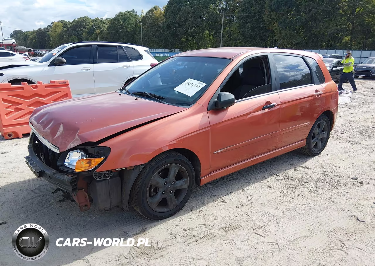 2008 Kia Spectra5 Sx VIN:KNAFE161385014634 - 2