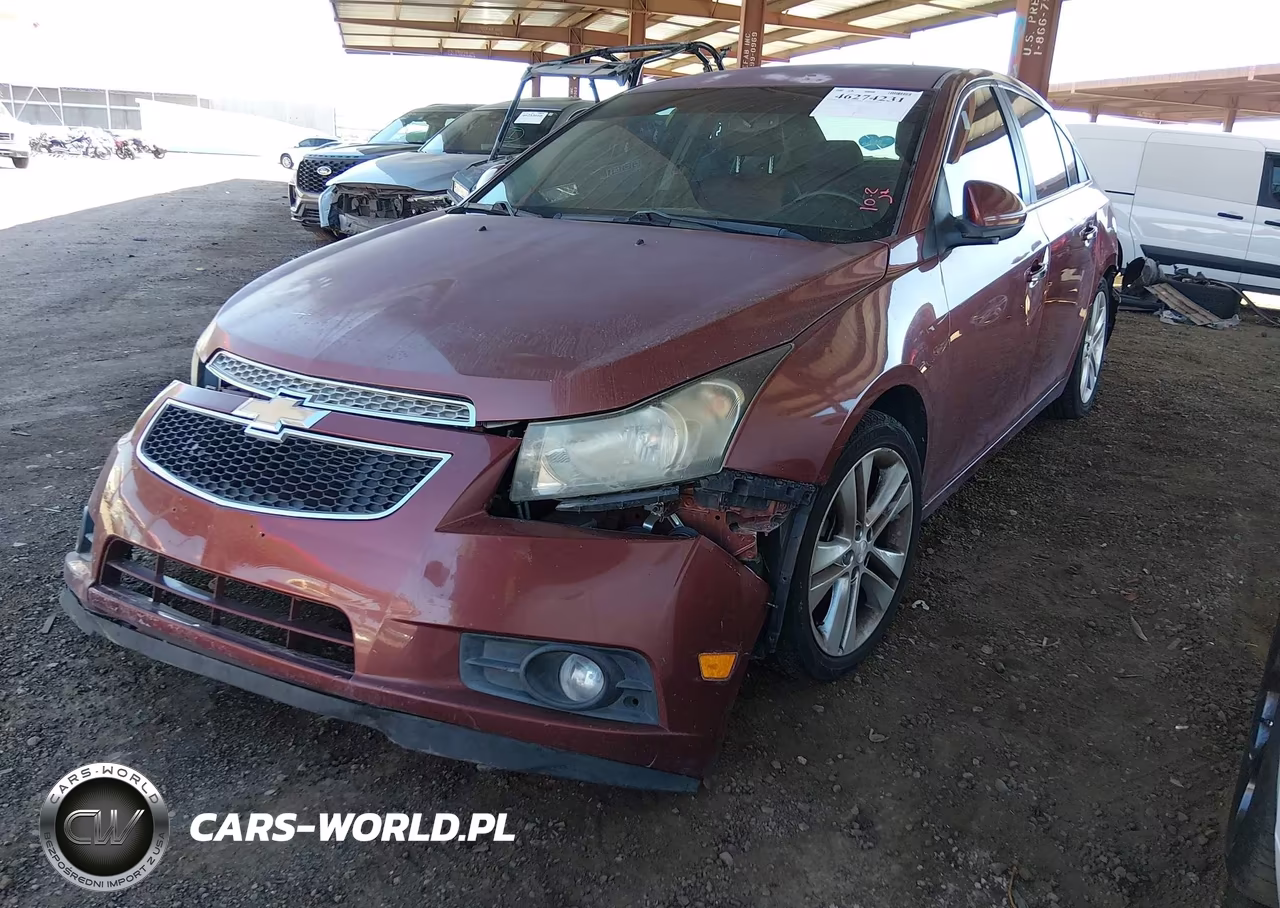 2013 Chevrolet Cruze Ltz VIN:1G1PG5SB0D7136060 - 2