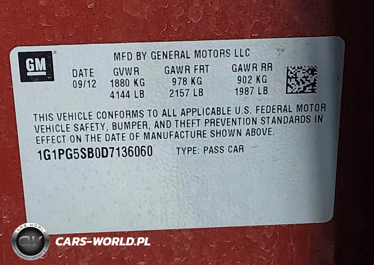 2013 Chevrolet Cruze Ltz VIN:1G1PG5SB0D7136060 - 9