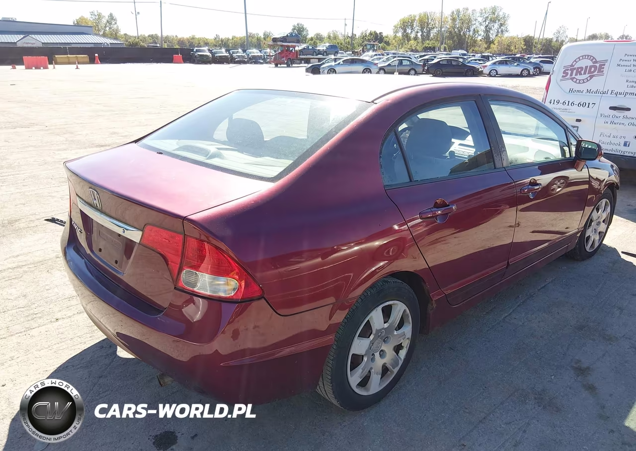 2011 Honda Civic Lx VIN:19XFA1F51BE033986 - 4