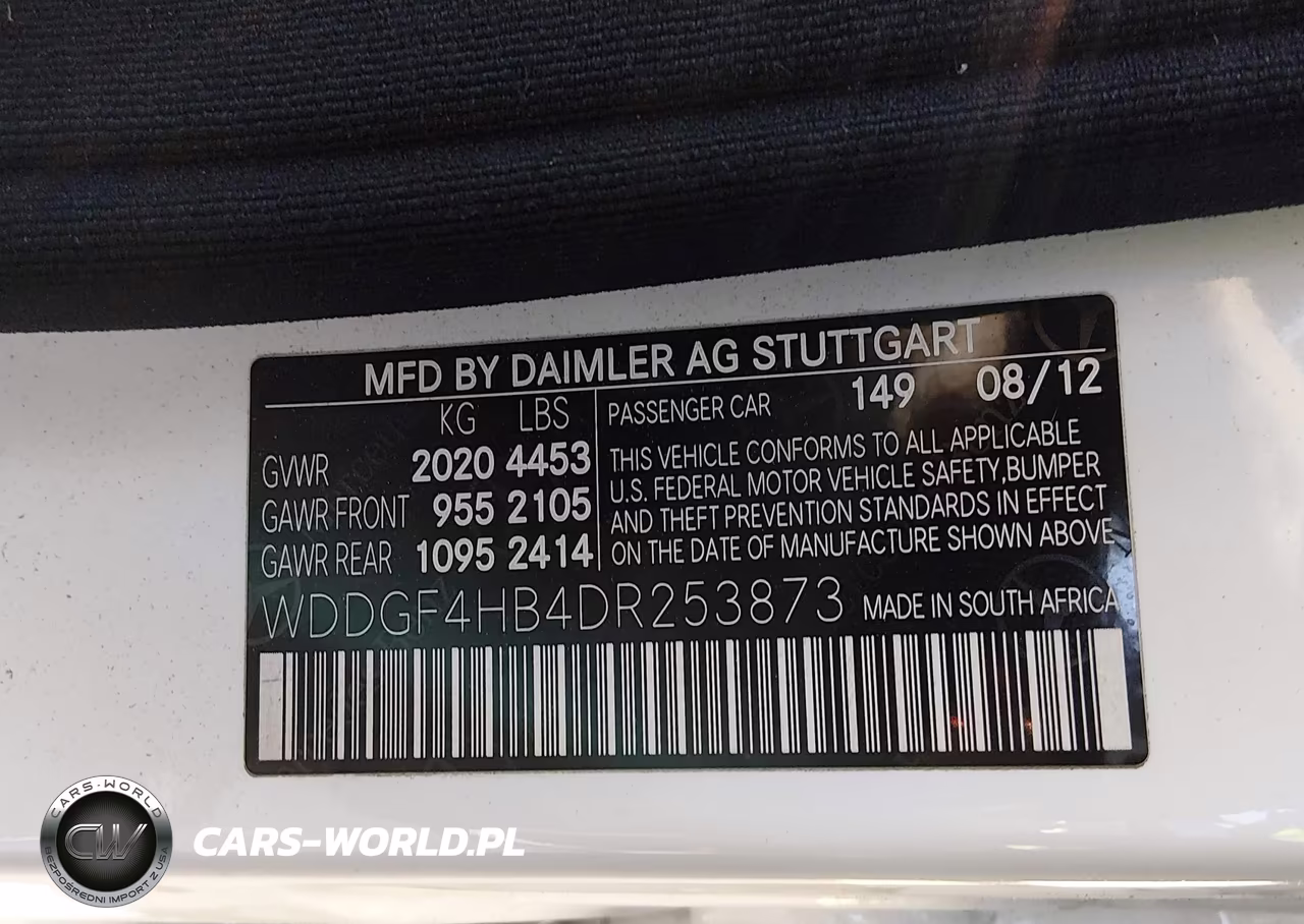 2013 Mercedes-Benz C 250 Sport VIN:WDDGF4HB4DR253873 - 9