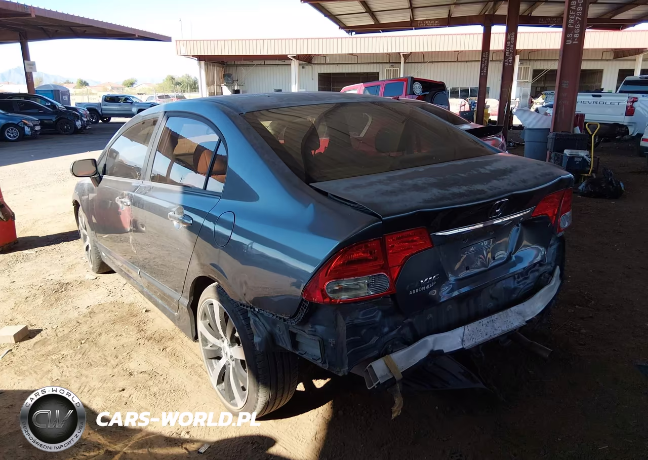 2009 Honda Civic Lx VIN:19XFA16539E046023 - 3