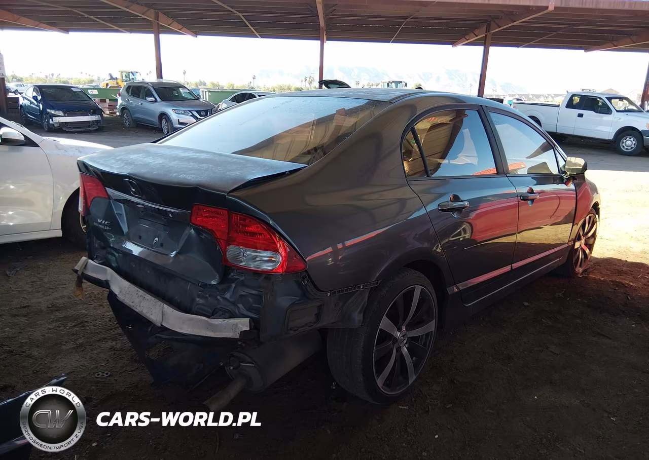 2009 Honda Civic Lx VIN:19XFA16539E046023 - 4