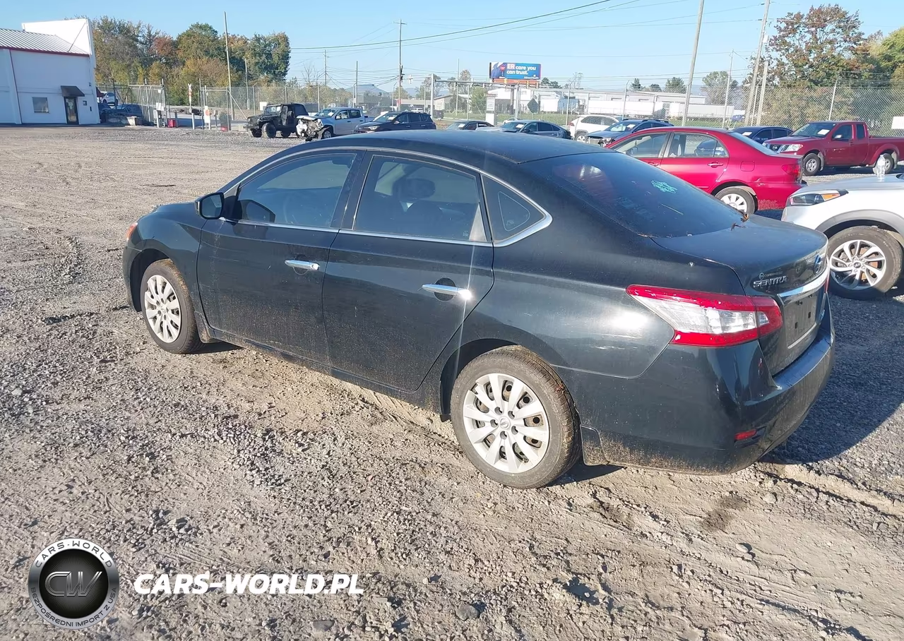 2014 Nissan Sentra S VIN:3N1AB7AP8EL683615 - 3