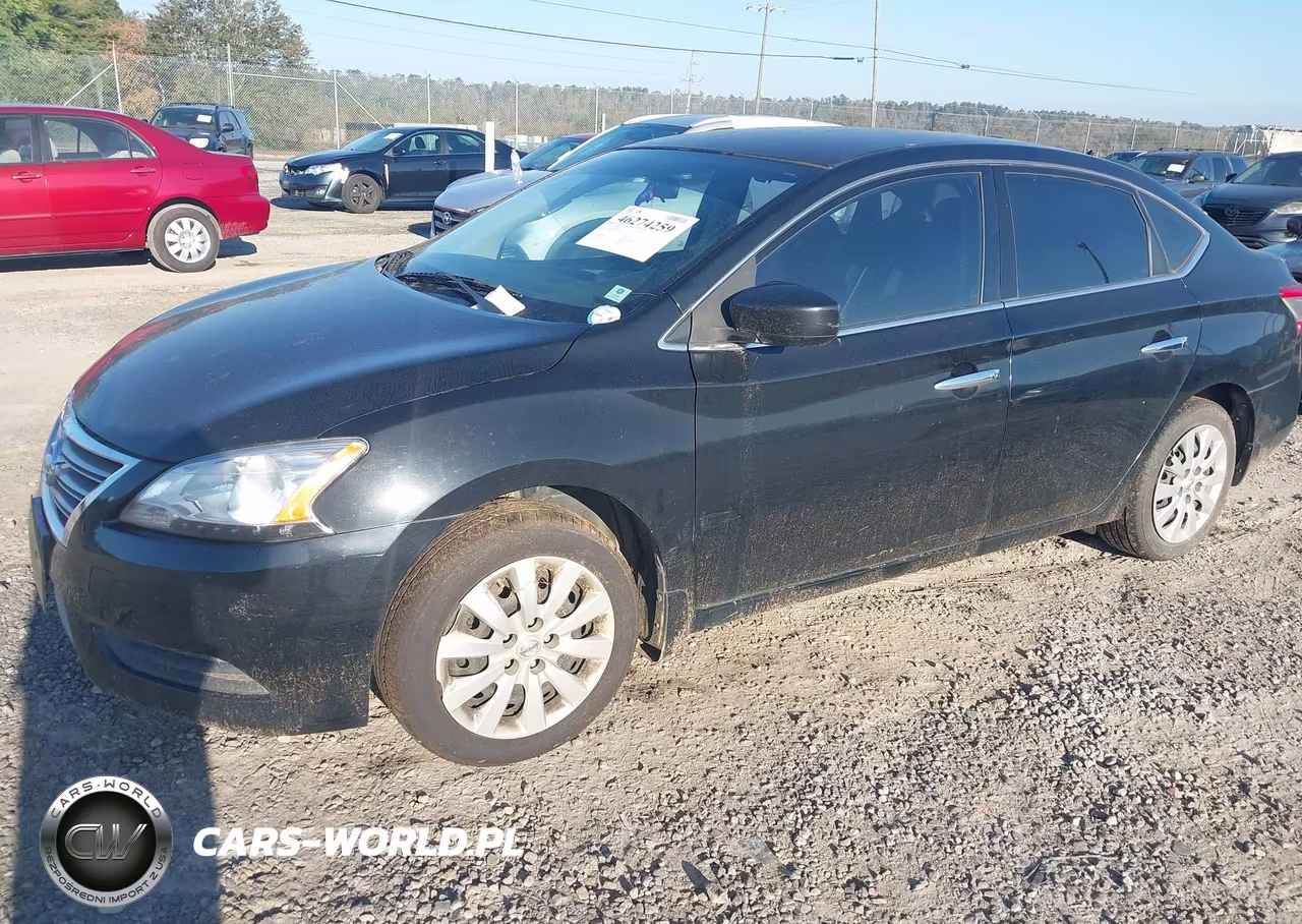 2014 Nissan Sentra S VIN:3N1AB7AP8EL683615 - 6