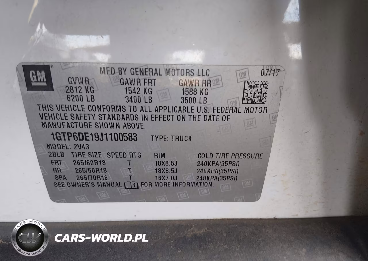 2018 GMC Canyon Slt VIN:1GTP6DE19J1100583 - 9