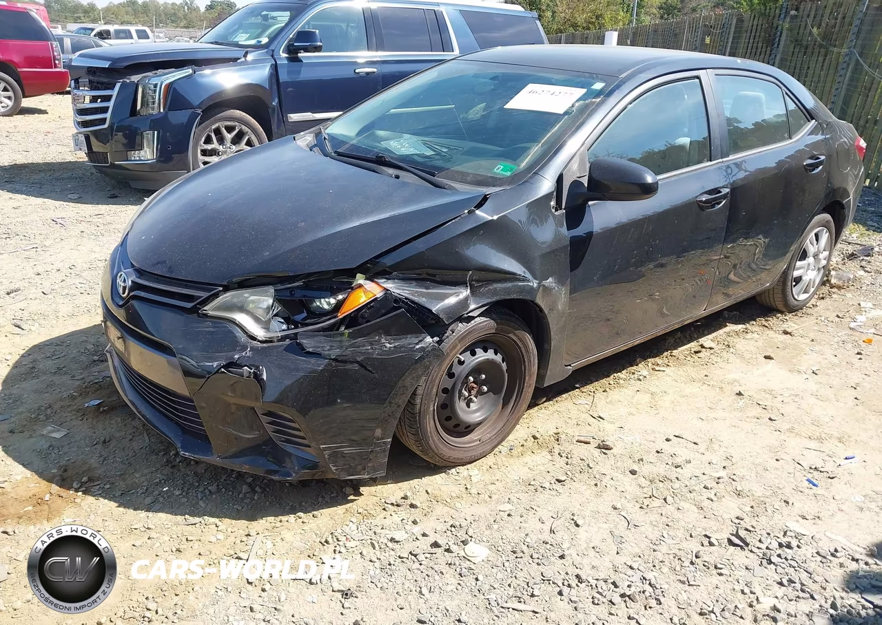 2016 Toyota Corolla Le VIN:2T1BURHE8GC650020 - 2