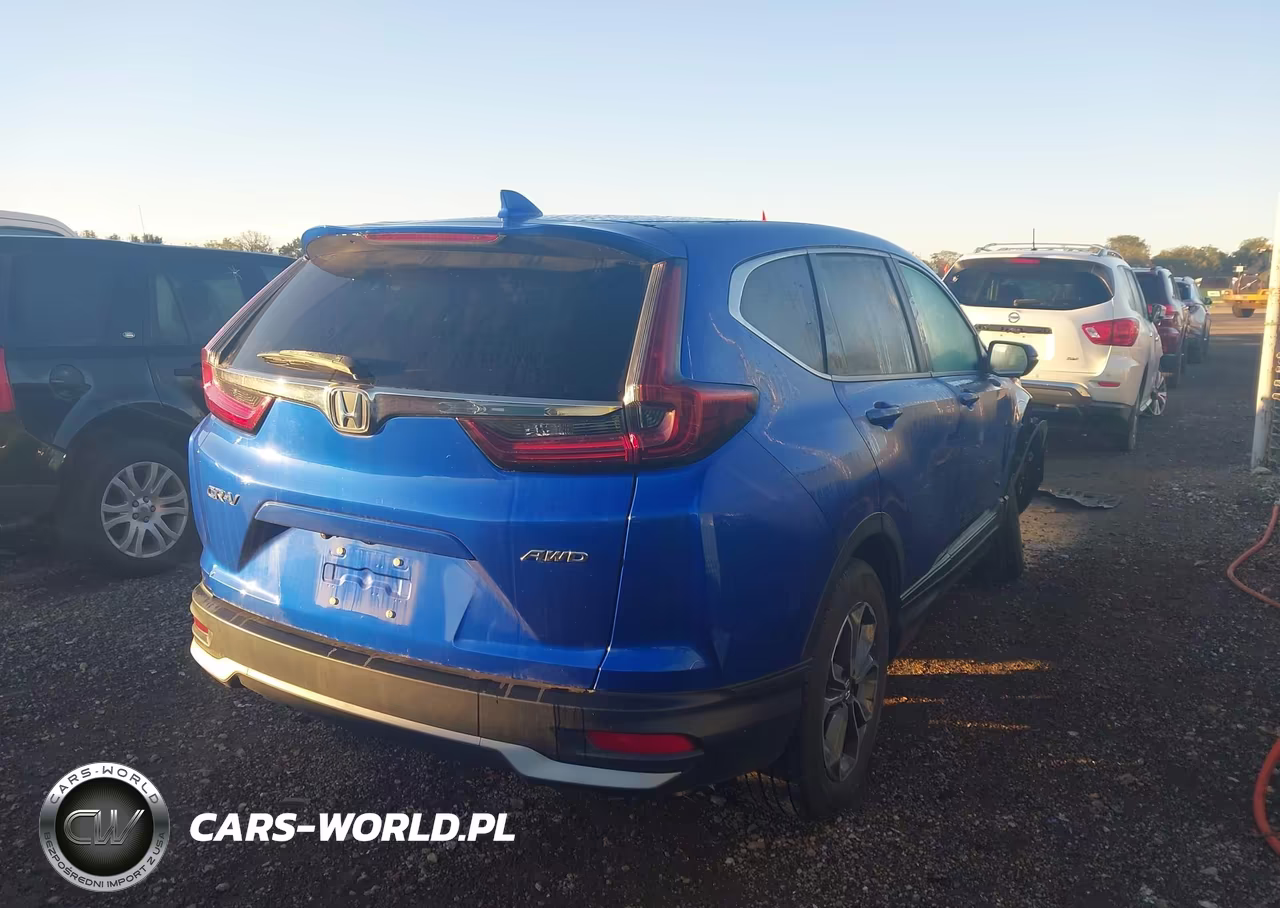 2020 Honda Cr-V Awd Ex VIN:7FARW2H53LE020867 - 4