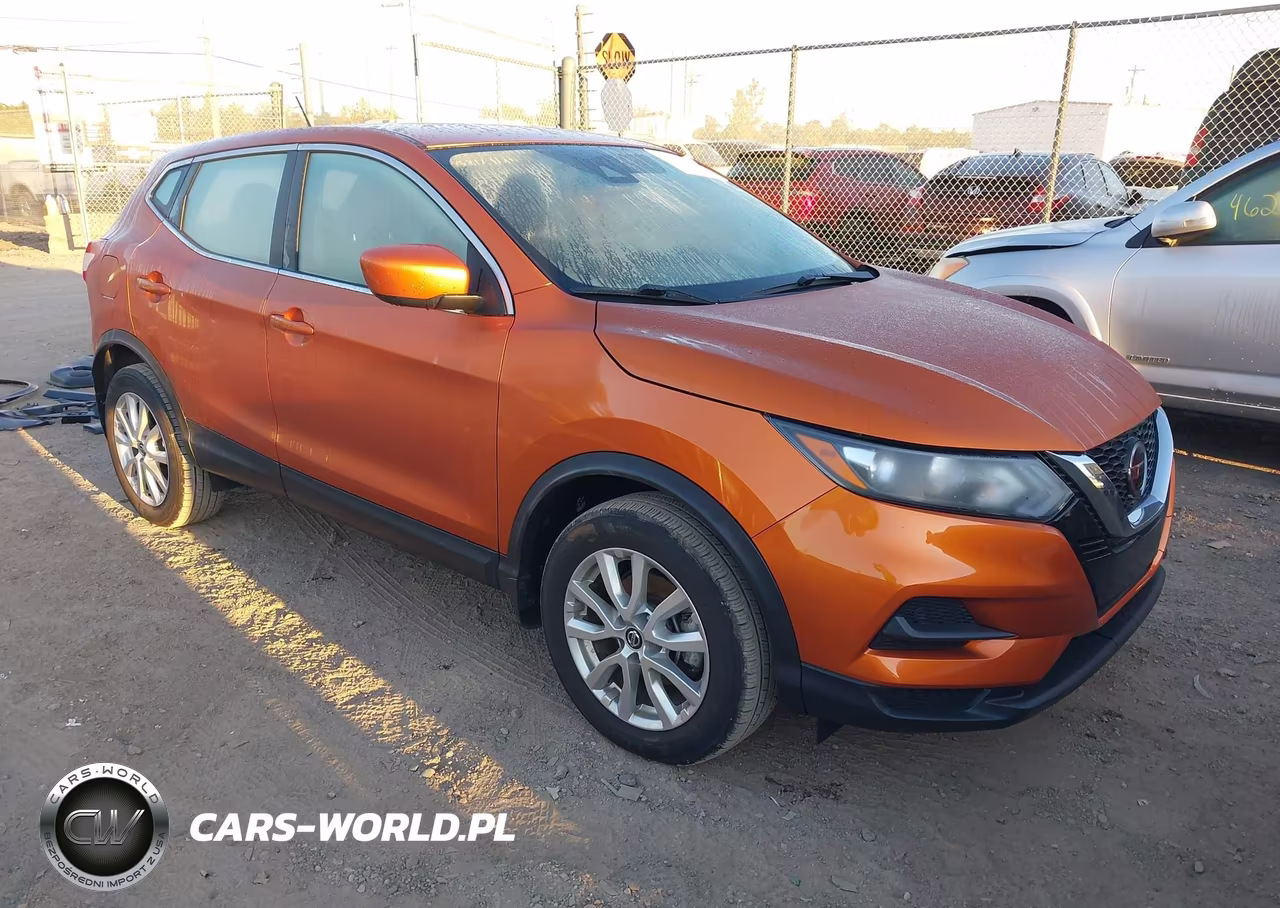 2021 Nissan Rogue Sport S Awd Xtronic Cvt VIN:JN1BJ1AWXMW452249 - 1