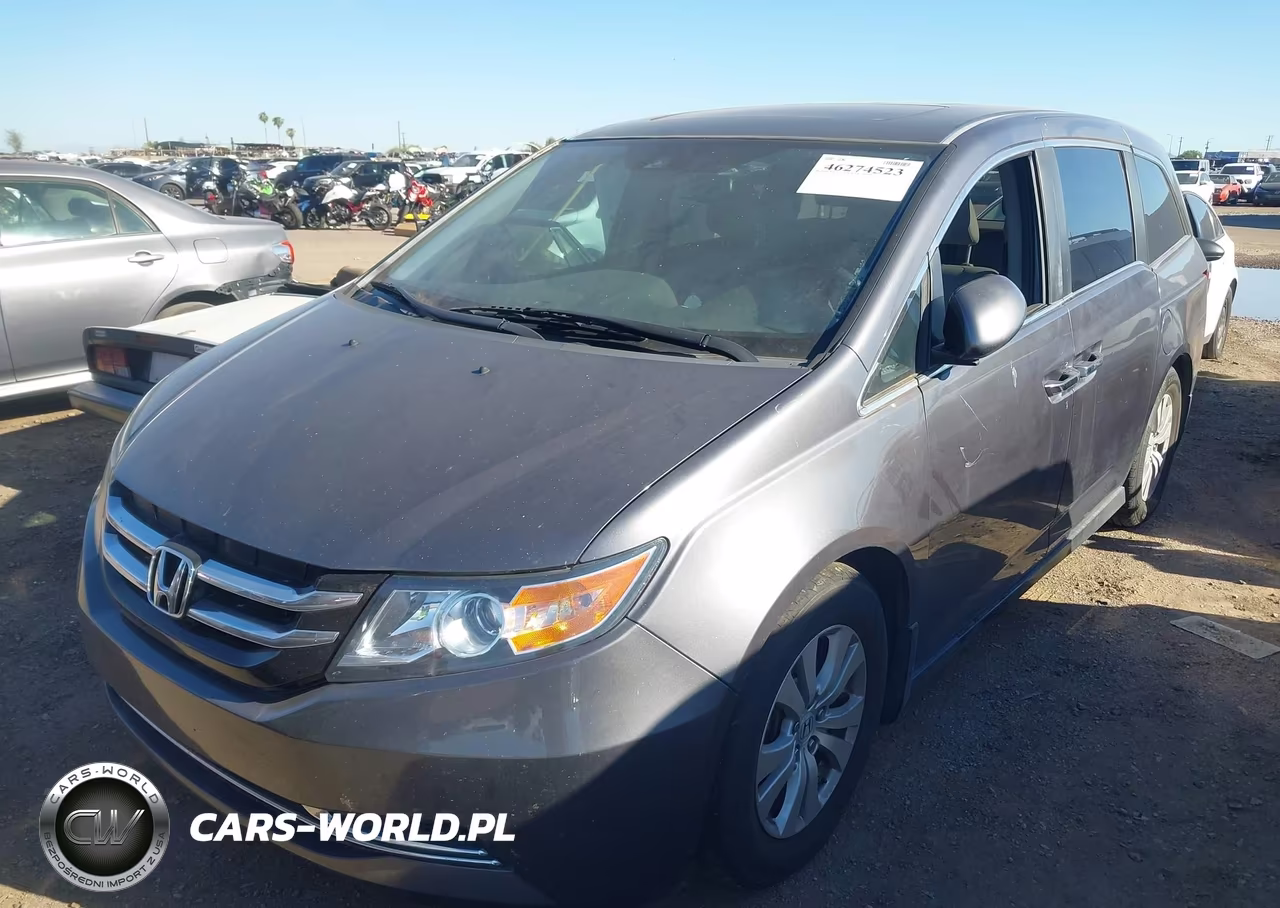 2016 Honda Odyssey Ex-L VIN:5FNRL5H6XGB004461 - 2