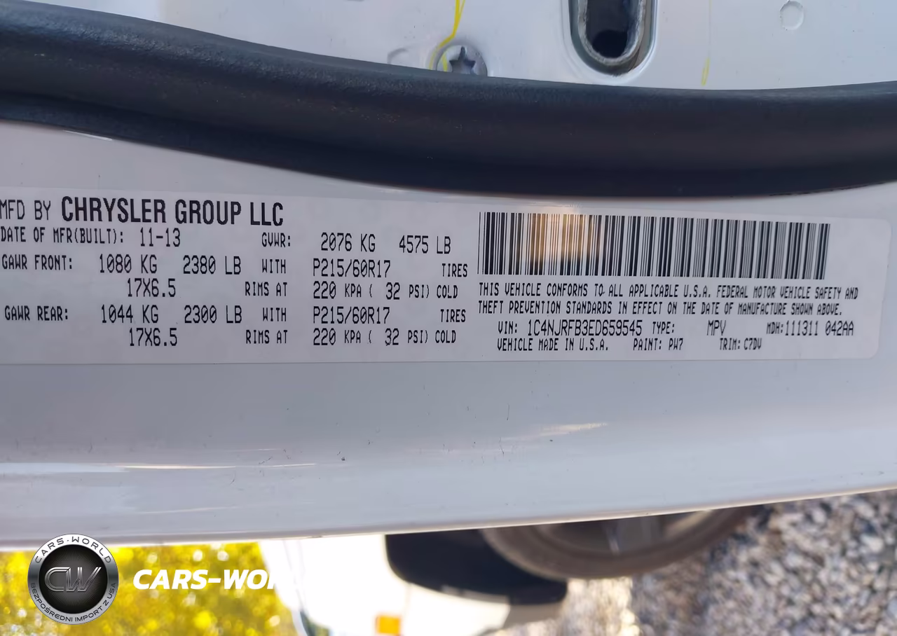 2014 Jeep Patriot Latitude VIN:1C4NJRFB3ED659545 - 9