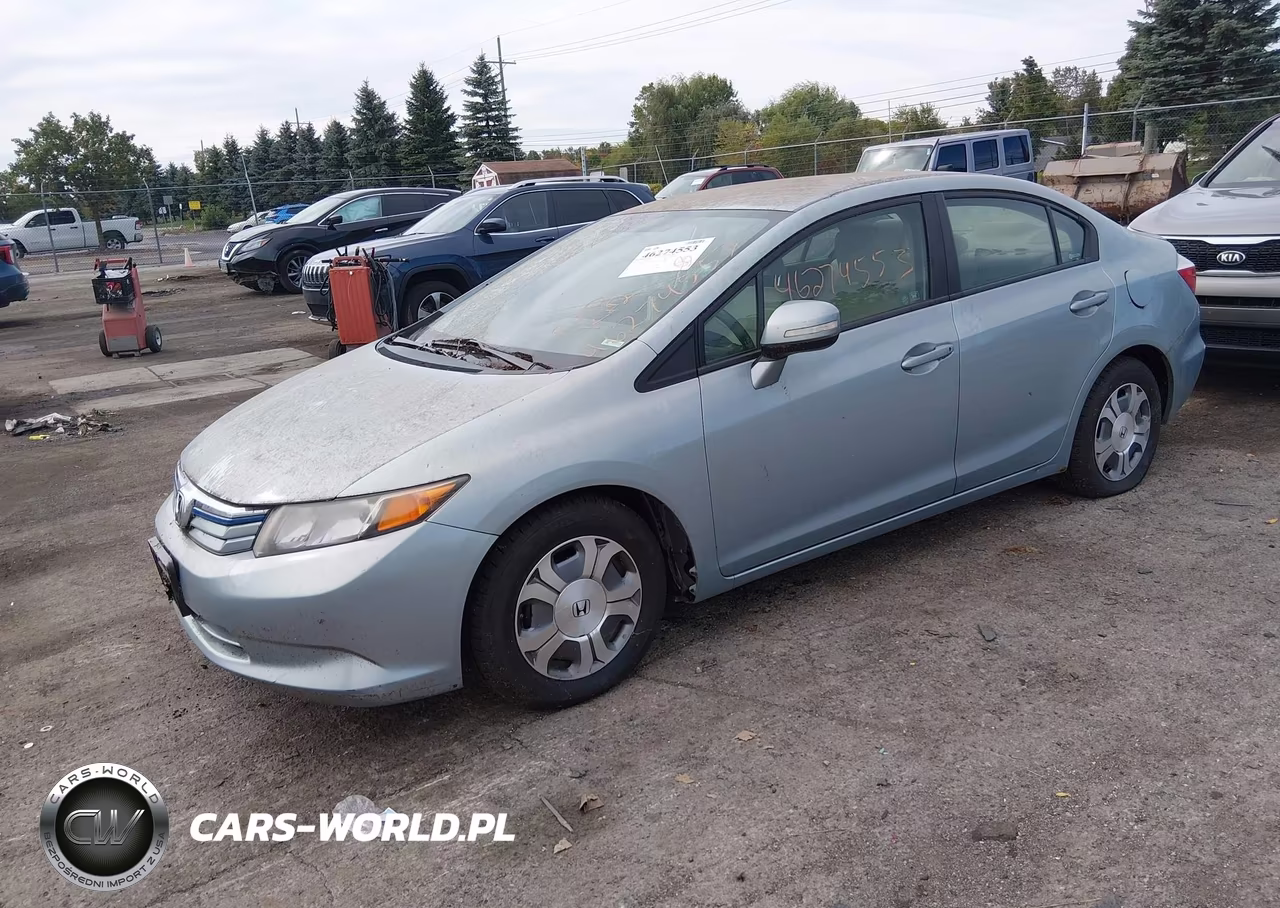 2012 Honda Civic Hybrid VIN:JHMFB4F21CS003520 - 2
