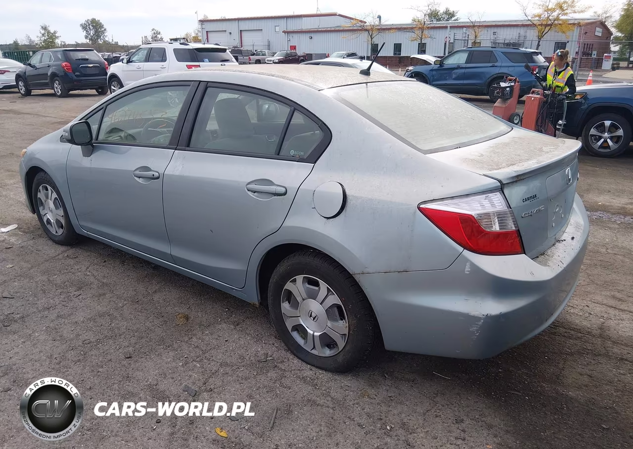 2012 Honda Civic Hybrid VIN:JHMFB4F21CS003520 - 3