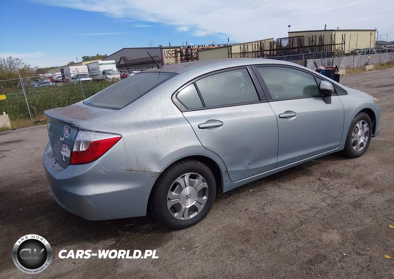2012 Honda Civic Hybrid VIN:JHMFB4F21CS003520 - 4