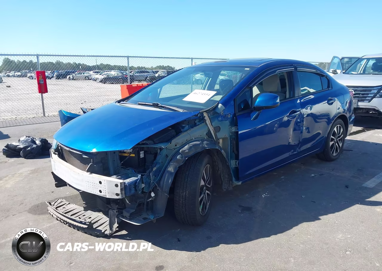 2013 Honda Civic Ex VIN:19XFB2F82DE237597 - 2