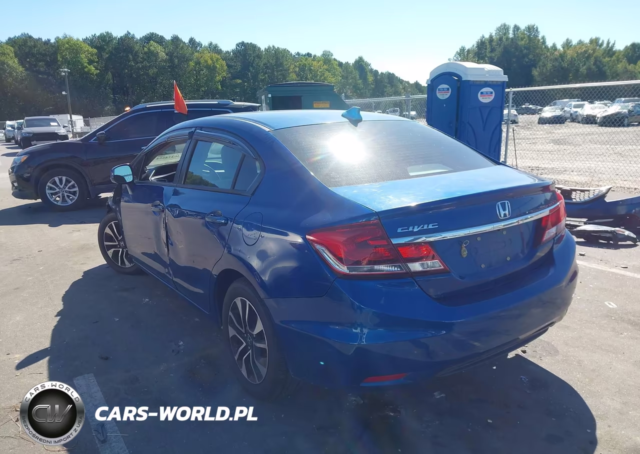 2013 Honda Civic Ex VIN:19XFB2F82DE237597 - 3