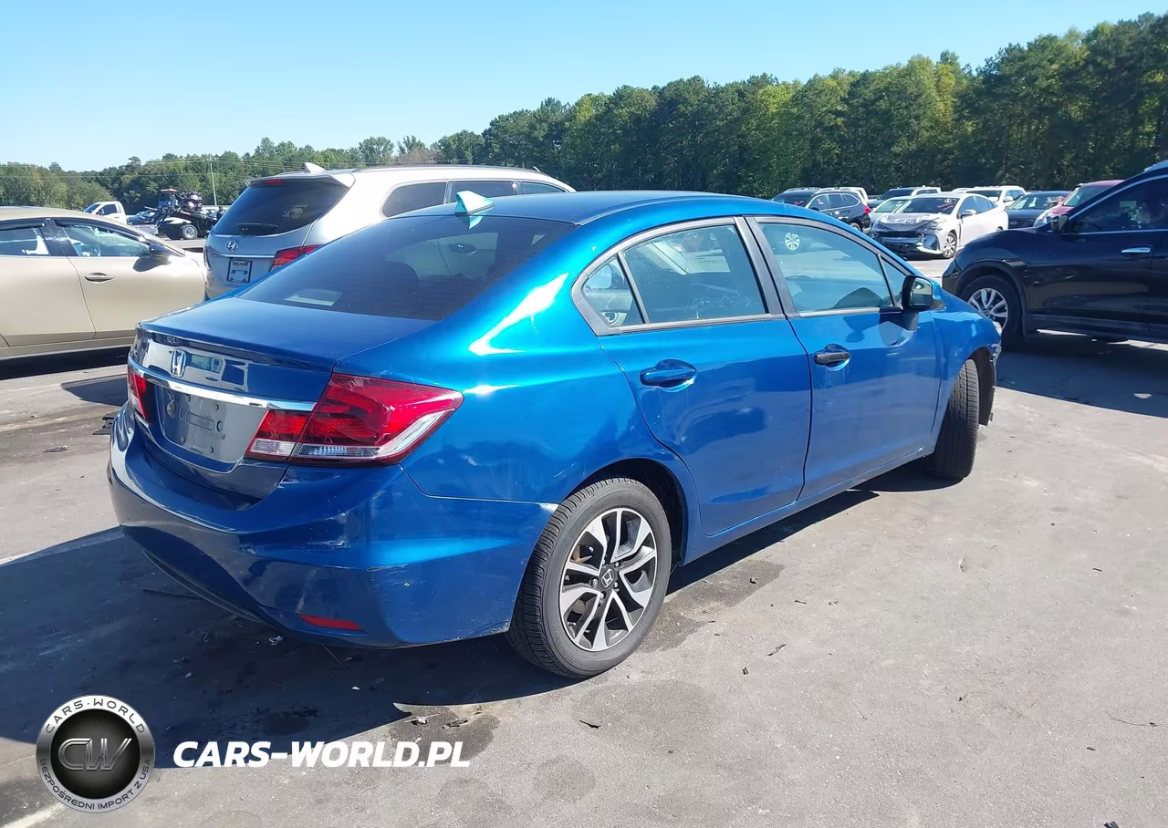 2013 Honda Civic Ex VIN:19XFB2F82DE237597 - 4