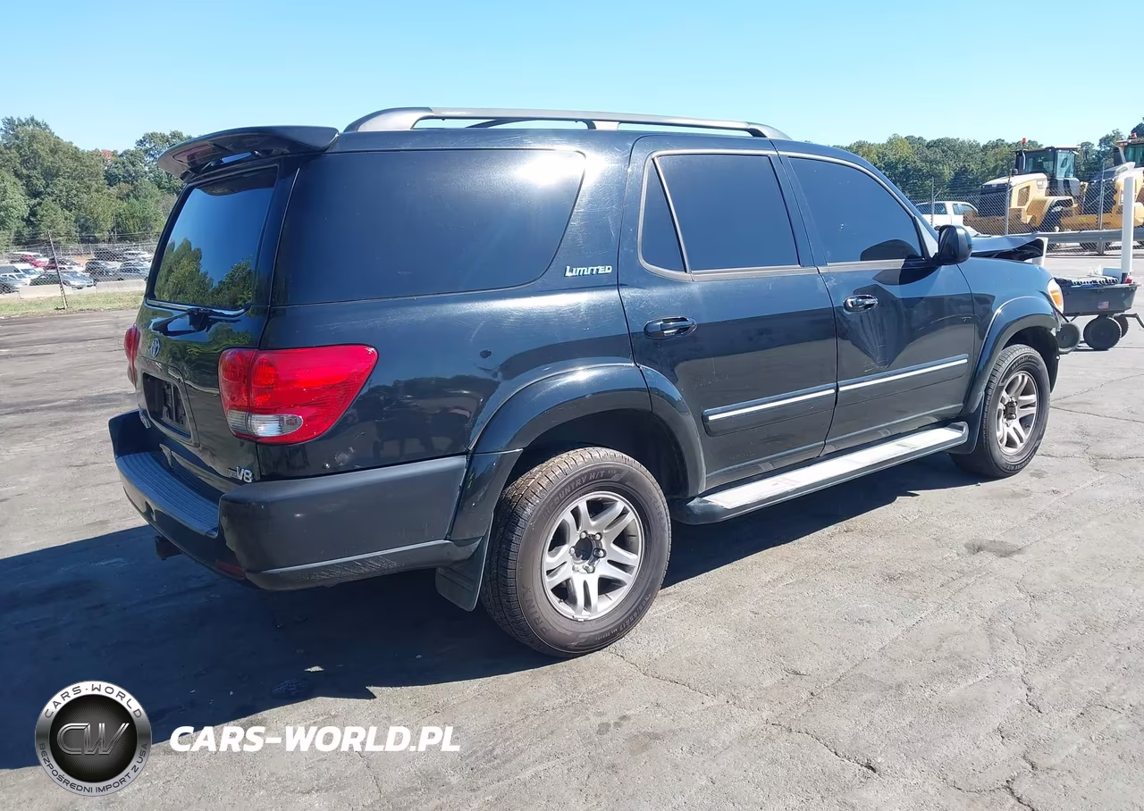 2005 Toyota Sequoia Limited V8 VIN:5TDZT38A55S261075 - 4
