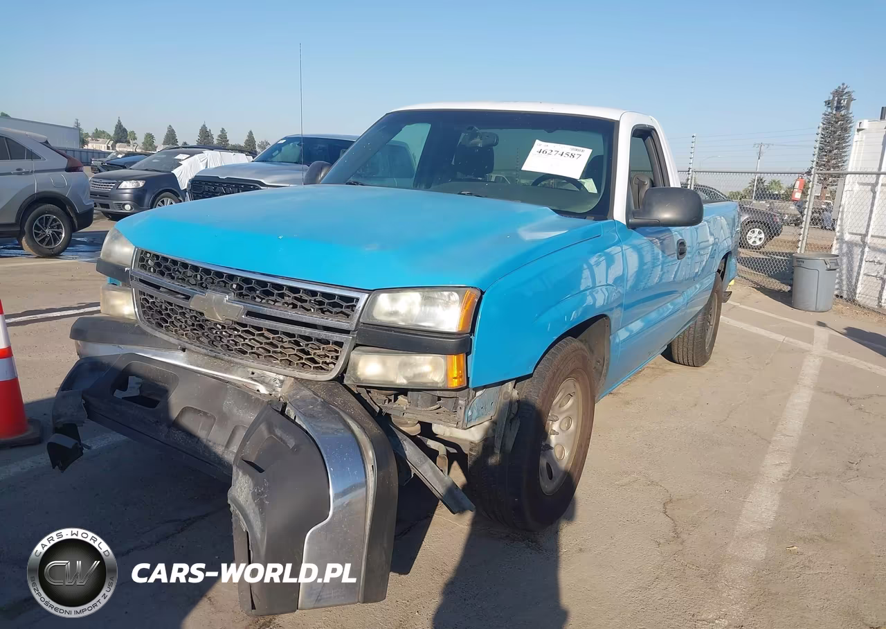2007 Chevrolet Silverado 1500 Classic Work Truck VIN:1GCEC14V97Z167214 - 2